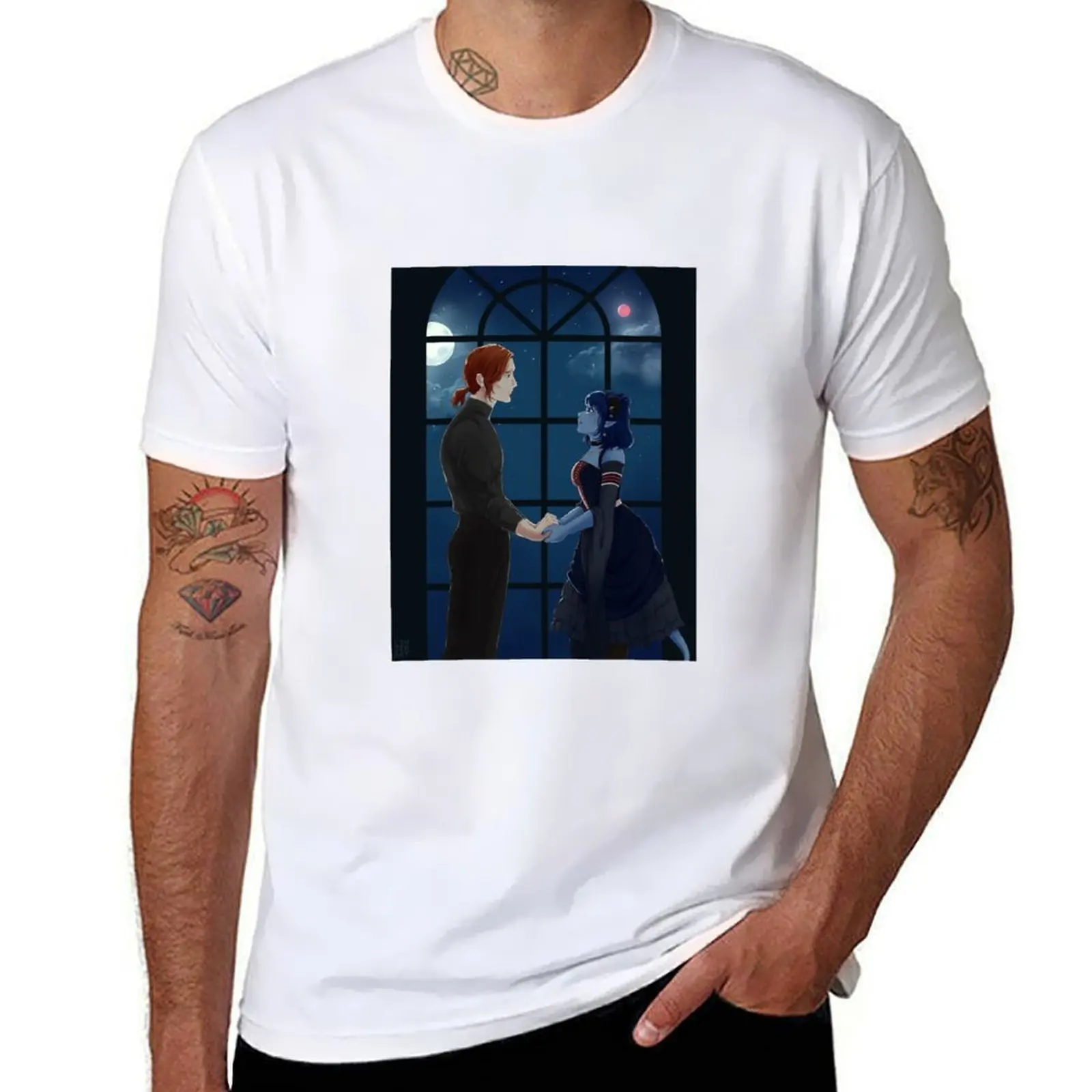 

I'm here for you - Caleb and Jester T-Shirt Halloween Theme T-Shirt