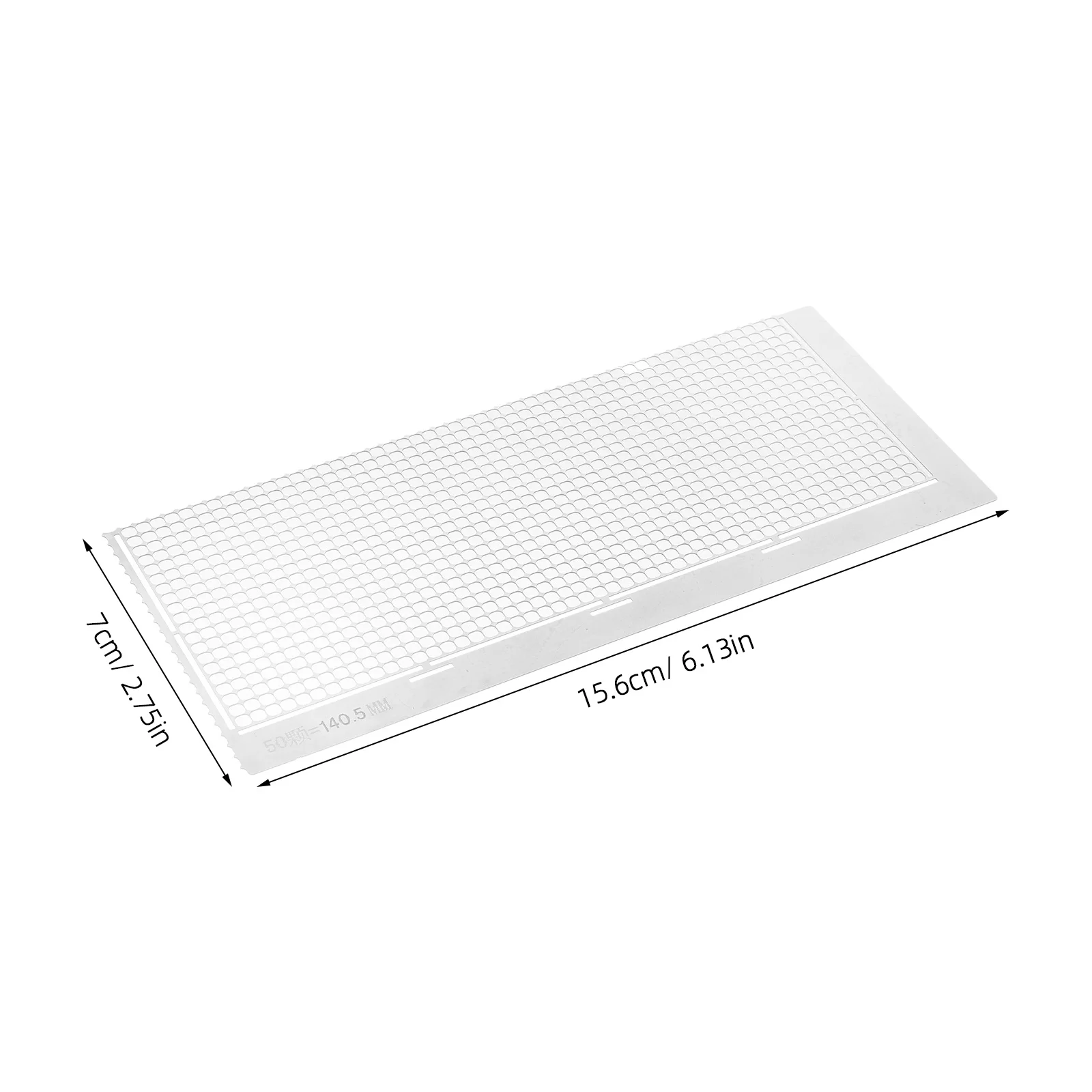 Stainless Steel Diamond Dotting Ruler Precision Mesh 1020 Grids DIY Rhinestone Embroidery Painting Craft Tool Grid Art Tool