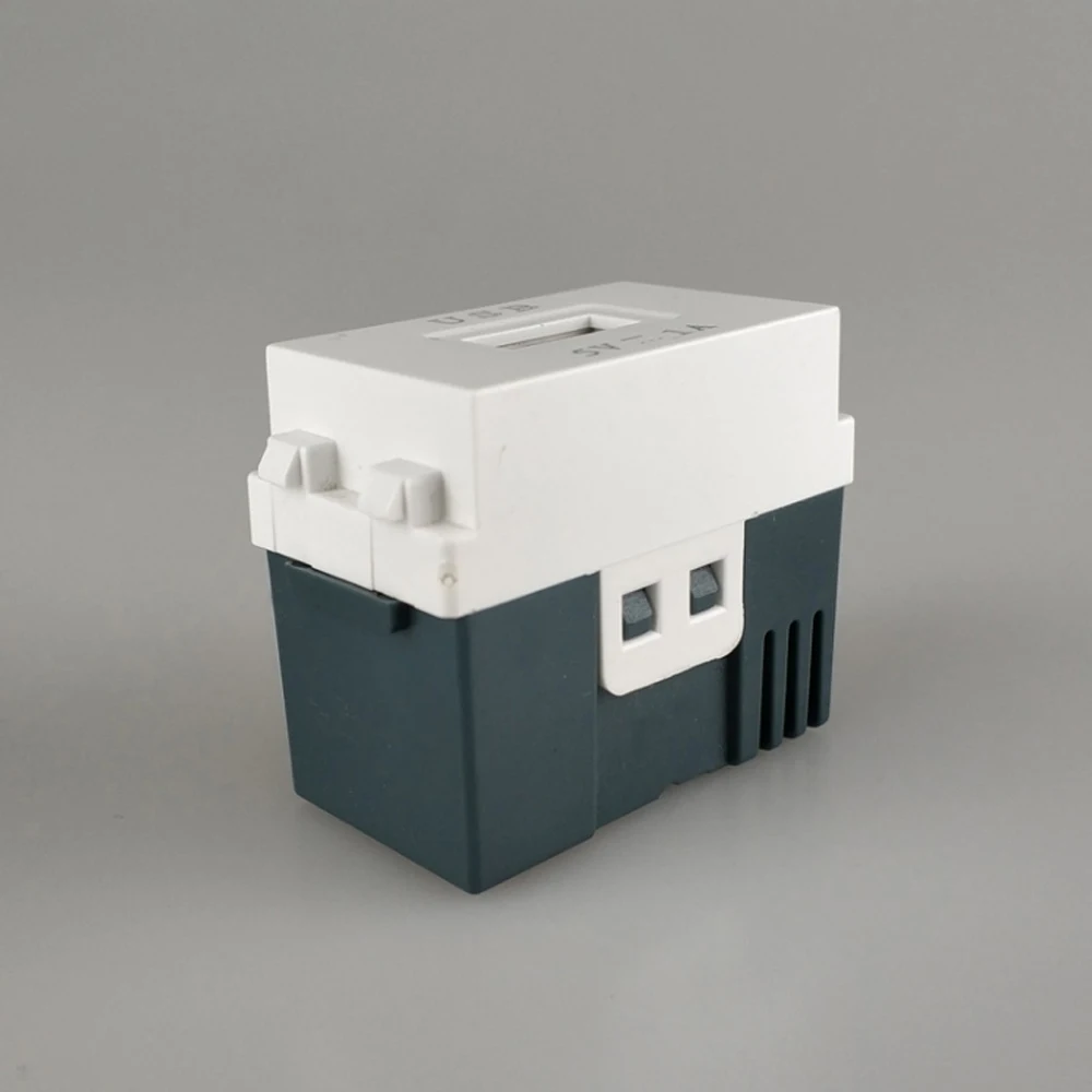 

USB 2.0 Charging Module DC 5V 1A 23x36mm 128 Type USB Charger Energy Power Socket Wall Panel Outlet Electric Slot Connector 1PCS