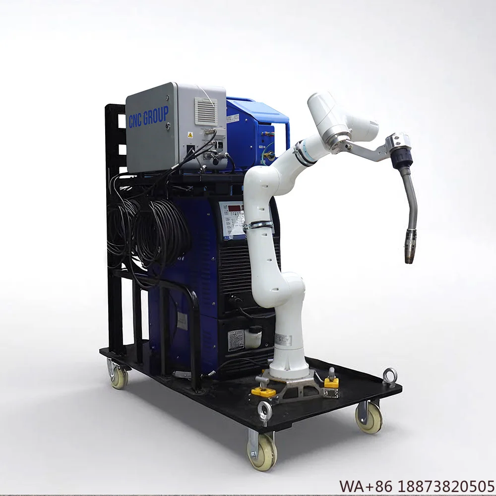 Robot Collaborative   6 Axis Automatic  ic Arm   Arm Cobot Welding   with Trolley Good Quality