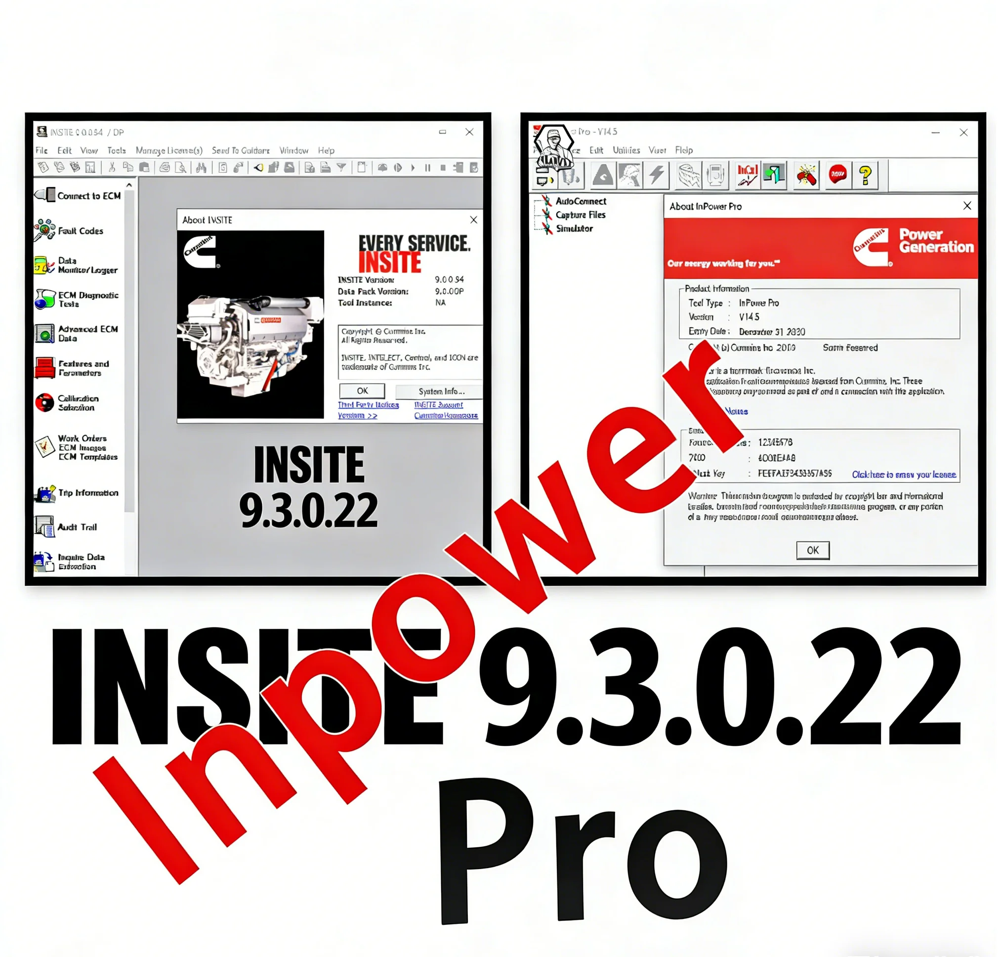 

2026 Insite 9.3.02 CAN Bus Heavy-duty INPOWER DIAGNOSTICS V16.0 Service Tool Calterm 4.7 140GB Delete ECFG Metafiles File