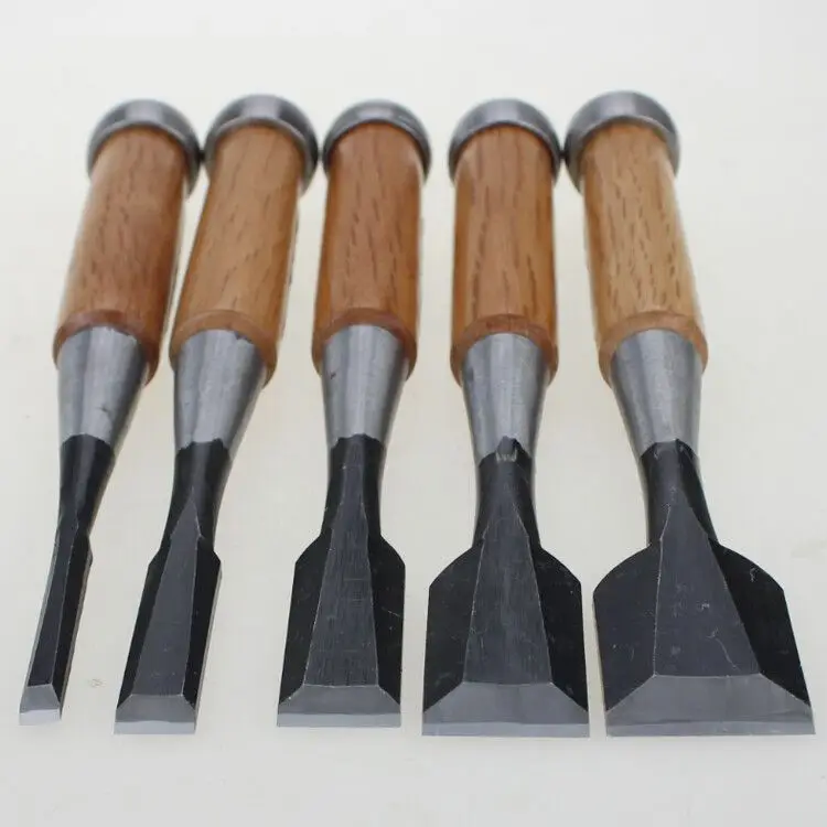 Japan Kanyo Joinery Chisel Woodworking Shovel Flat  Semicircular  Flat Shovel Woodworking Carving Knif