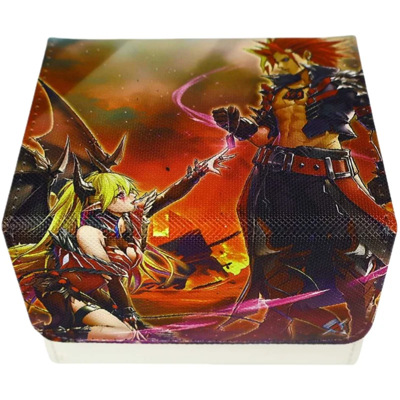 Incredible Ecclesia Card Case Yu-Gi-Oh! Maiden with Eyes of Blue Diy Leather Action Toy Figure Anime Game Collection Storage Box