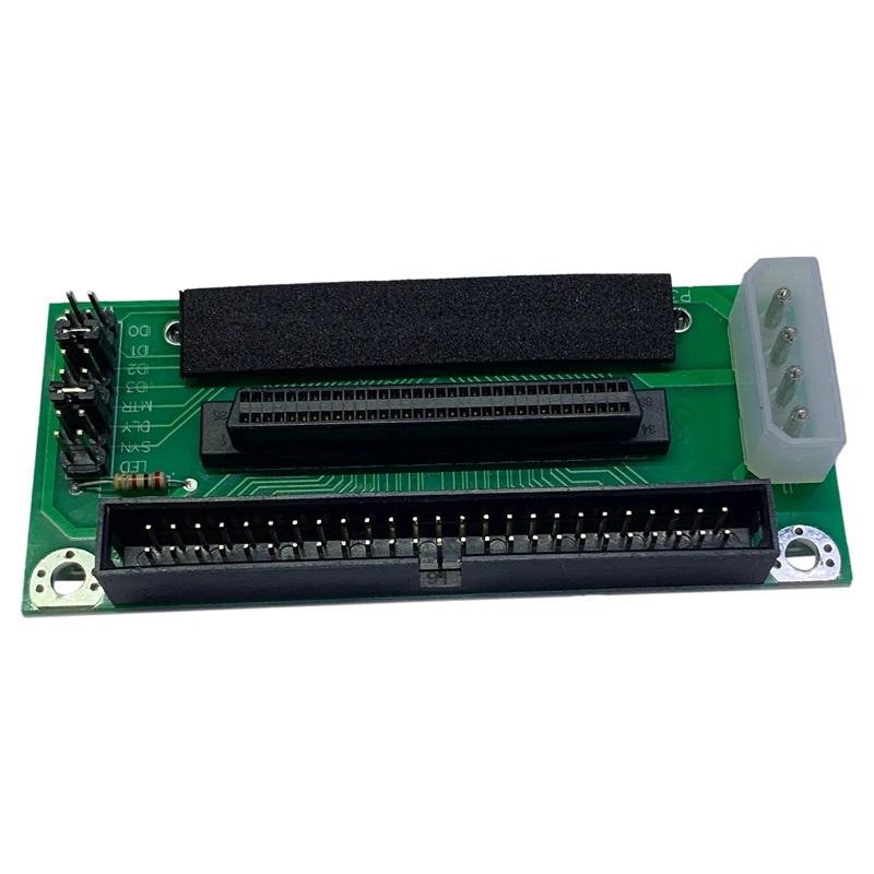 Adaptador convertidor de placa de tarjeta Scsi Sca, 80 pines a 68 pines a 50 pines, disco duro Ide