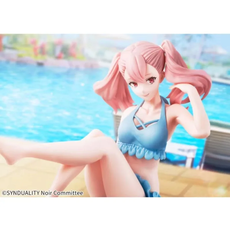 بانداي متوفر في المخزون حقيقية بانبريستو أنيمي SYNDUALITY Noir-Celestial Vivi-ELLIE طقم جراج هدايا اللعب نموذج أنيمي الكرتون Kawaii #6