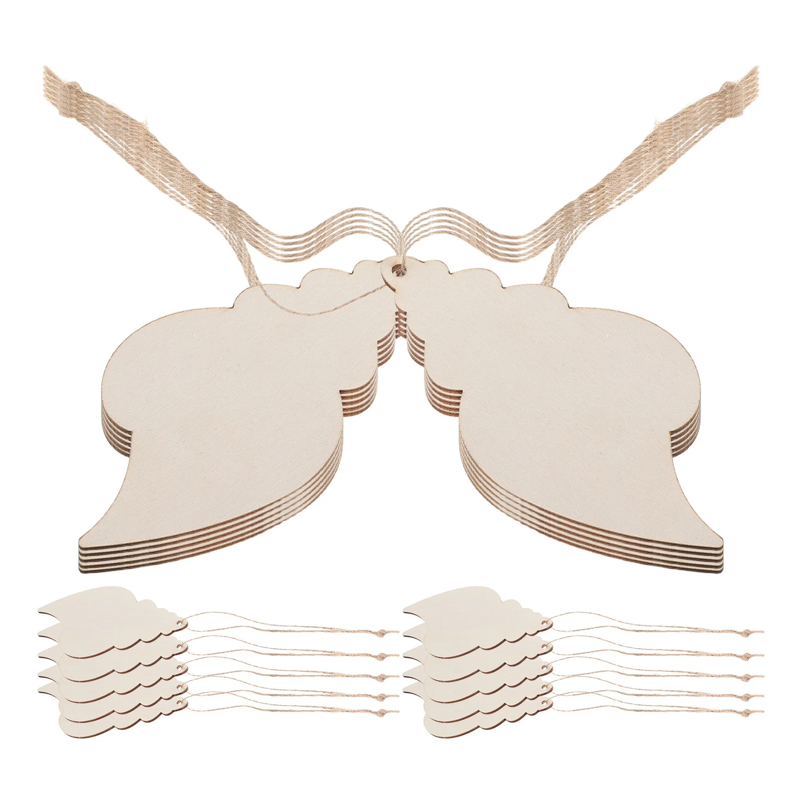 

20Pcs Unfinished Wood Ocean Conch Cutouts Blank Shapes DIY Painting Coastal Style Wall Decor Unfinished Wood Cutout