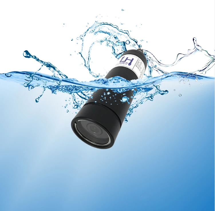 LHC350 Depth Rating 1000m Submarine Underwater Camera ROV Connector Subsea Cameras for Outland