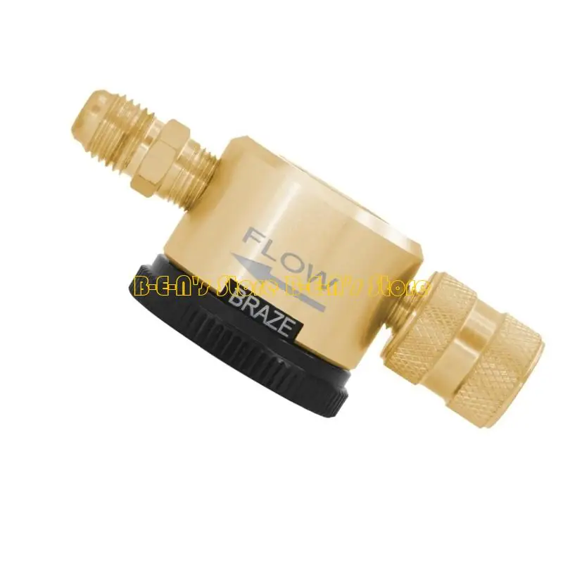 Y1AD Quick Install Nitrogen Gas Regulator Copper Construction Leakproof Operation
