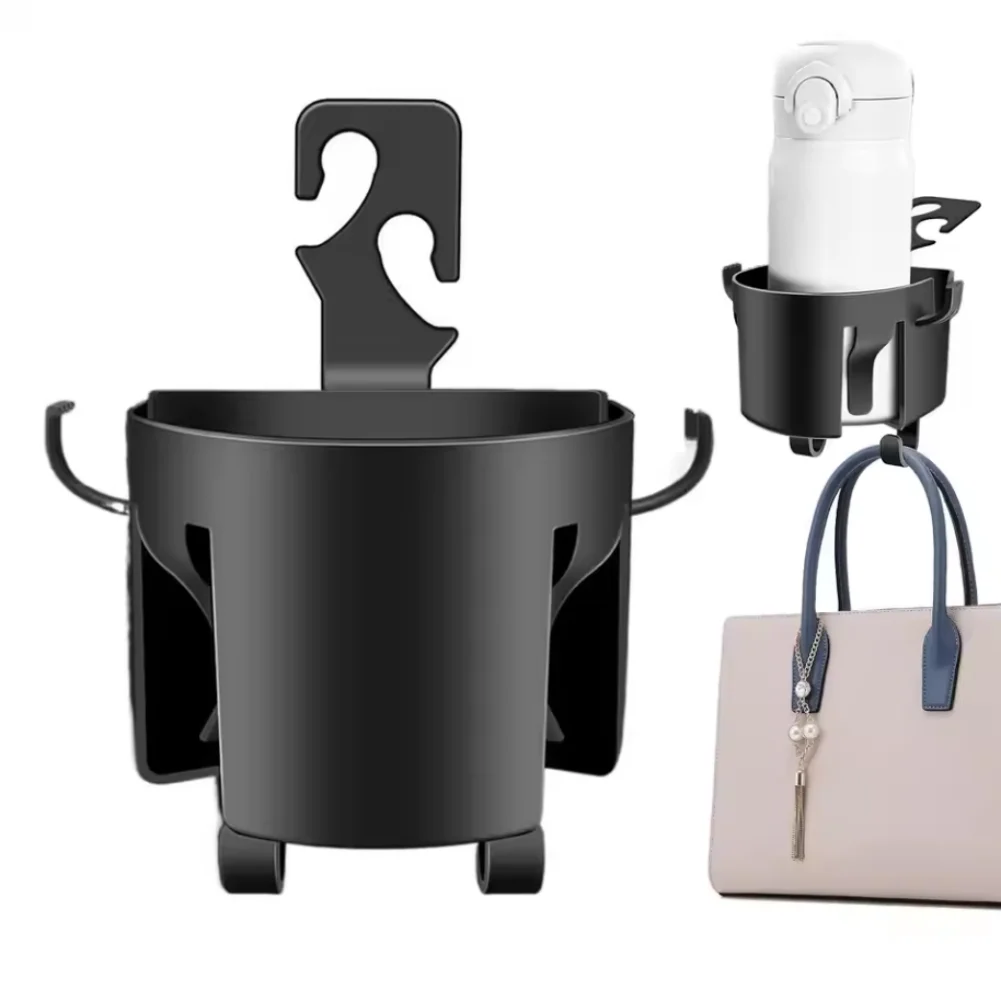 

For Car Seat Back Organizer with Dual Hook Design Phone Mount and Cup Holder for For Car Interior Organization