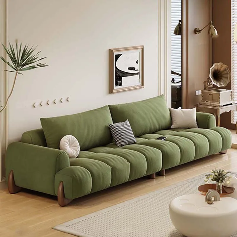 

Cute Foam Luxury Couches Modern Wood Comfortable Velvet Lounge Sofa Puffs Nordic Designer Woonkamer Banken Living Room Furniture