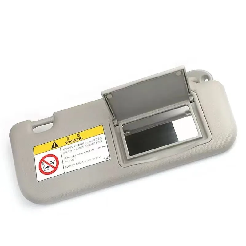 Sun Visor with Makeup Mirror Left Right for Toyota Corolla 2014-2018 Hybrid Electrical Vehicle Gray Beige Brand New