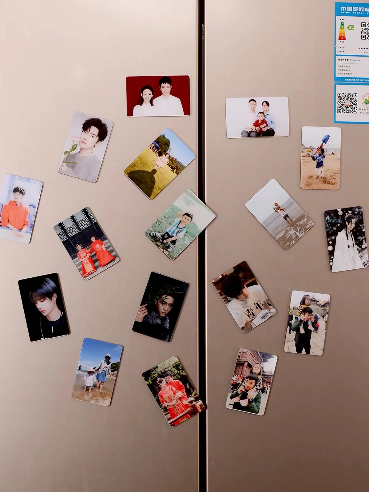 10 Stück personalisierte Acryl-Fotokühlschrankmagnete mit individuellem Logo-Design als Geschenk für Hochzeit oder Muttertag – Detail 1