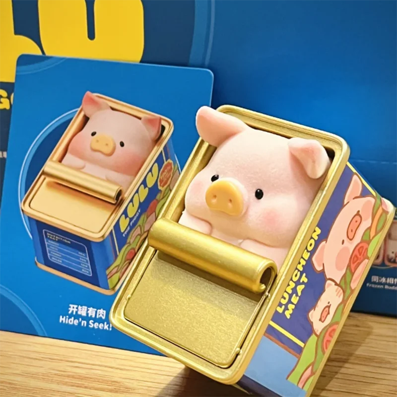 LULU The Piggy  House pig accompanied series Blind Box Canned Pig Mystery Boxes lulu pig Holiday Ornament Collection Gifts