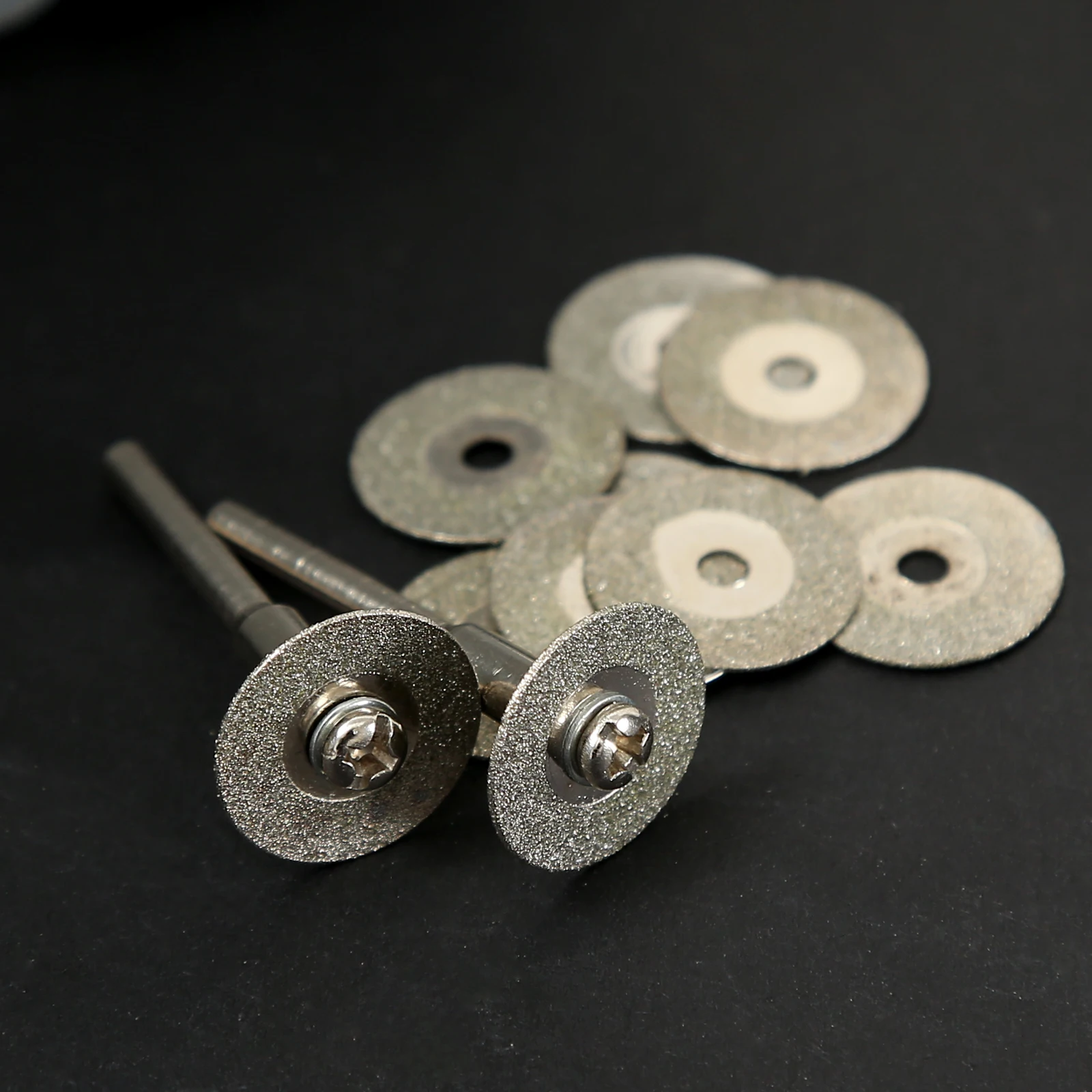 10pcs 16mm Diamond Cutting Disc Grinding Wheel for Drill Dremel Rotary Tools Dremel Accessories