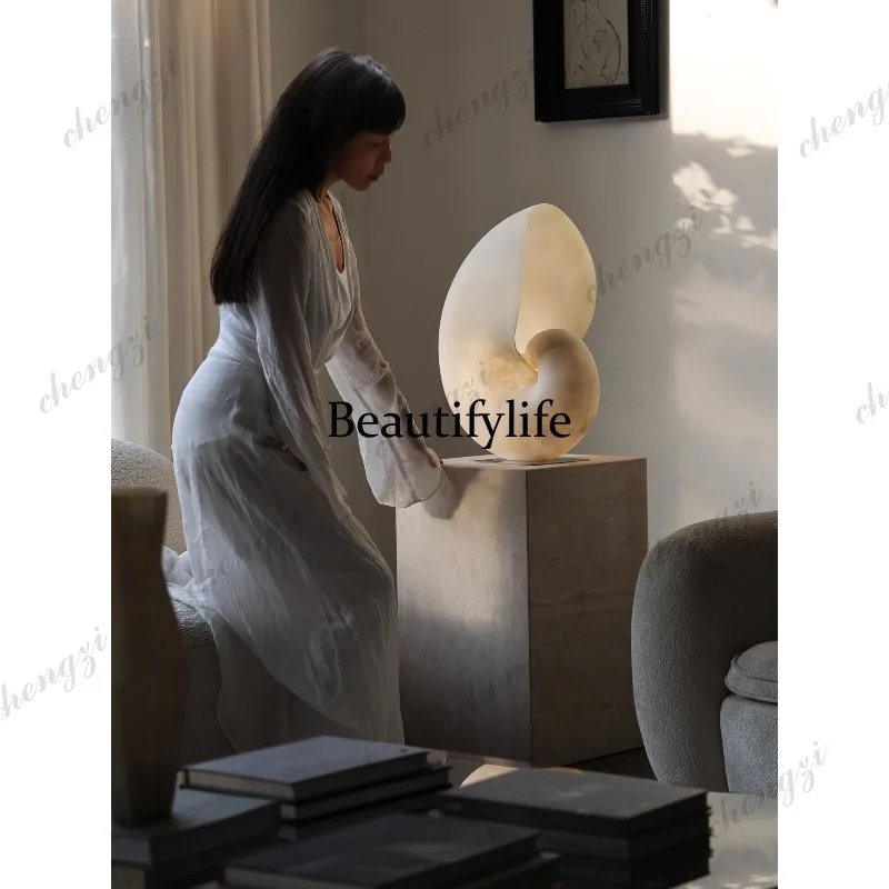 A73 Floor Lamp Table Lamp Medieval Wabi Wind Living Room Study Ambient Light