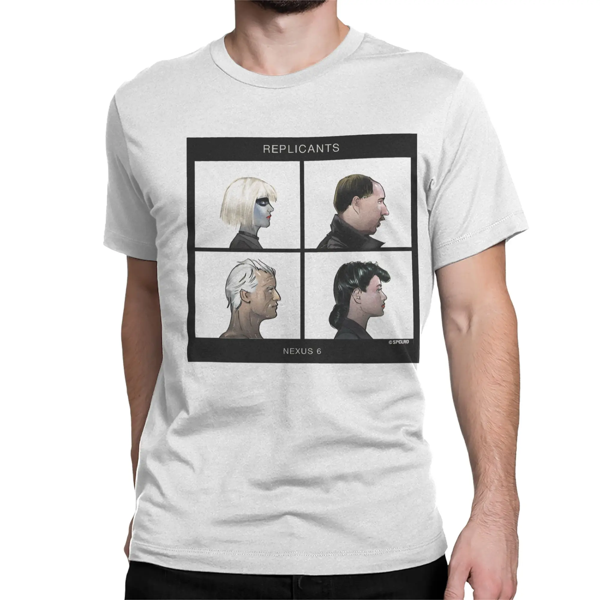Novelty Blade Runner Replicants T-Shirts Men Women Crew Neck Pure Cotton T Shirt  Short Sleeve Tee Shirt Plus Size Tops