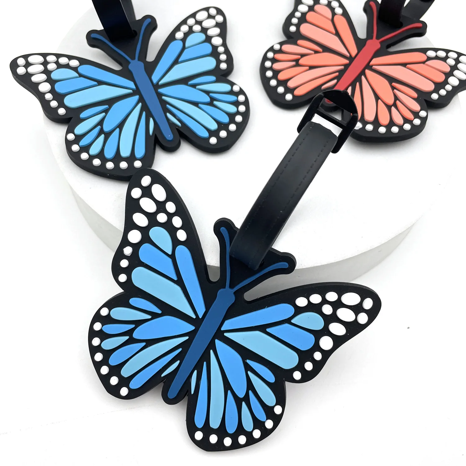 

Fashion Creative Butterfly Luggage Tag Suitcase Label Name ID Tag Baggage Tag Business Travel Luggage Tags Travel Essentials