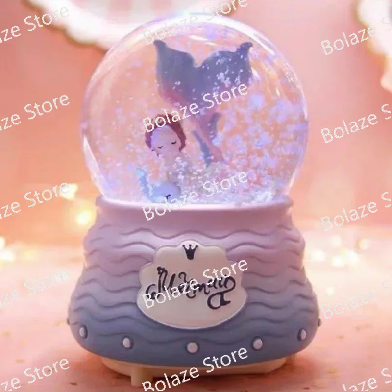 

Mermaid Ocean Crystal Ball Music Box, Creative Gift, Girlfriends, Friends Birthday Present