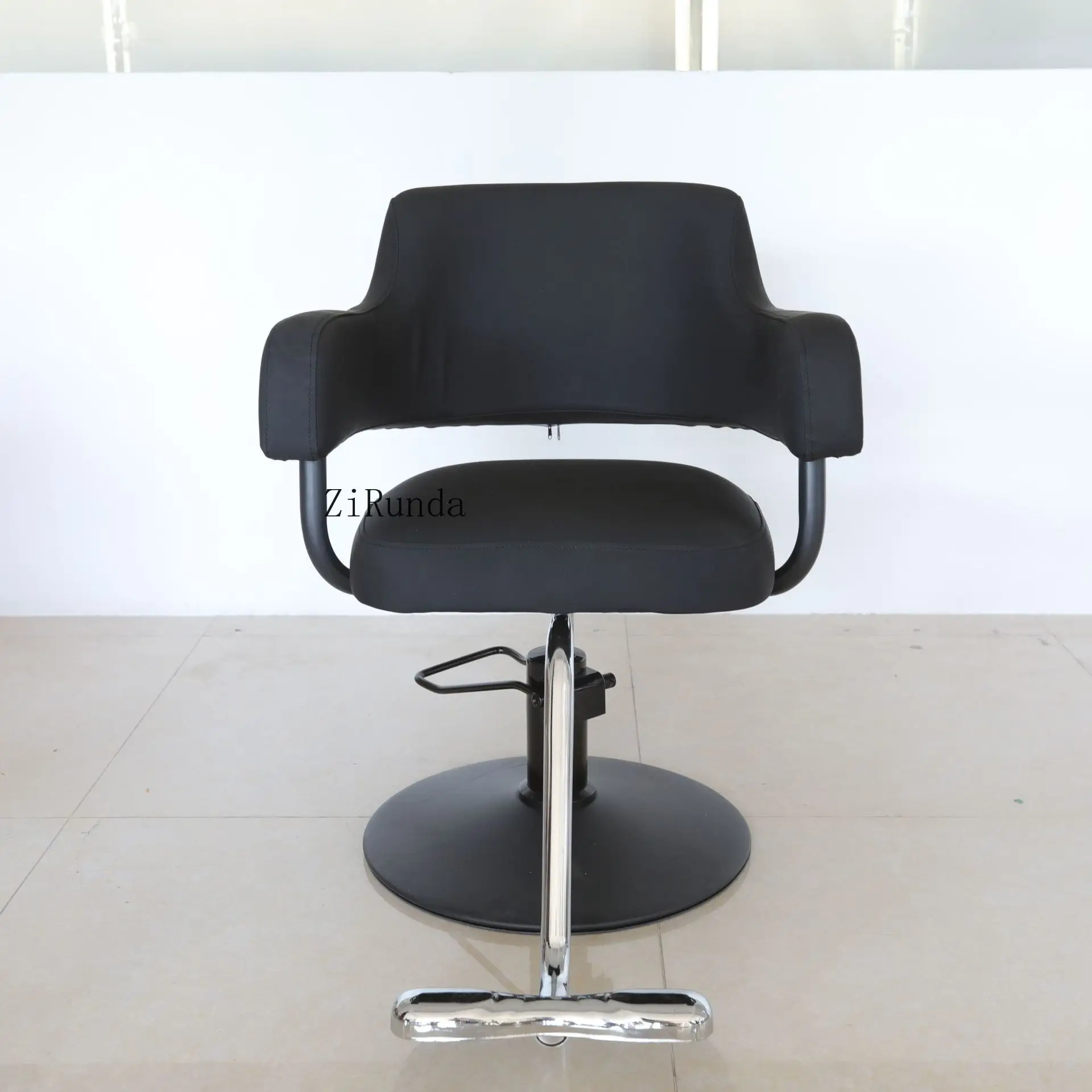 كرسي صالون الشعر البسيط على الطراز الياباني، كرسي صالون الشعر الخاص القابل للرفع، بيرم الشعر الدوار ومقعد الصباغة #6