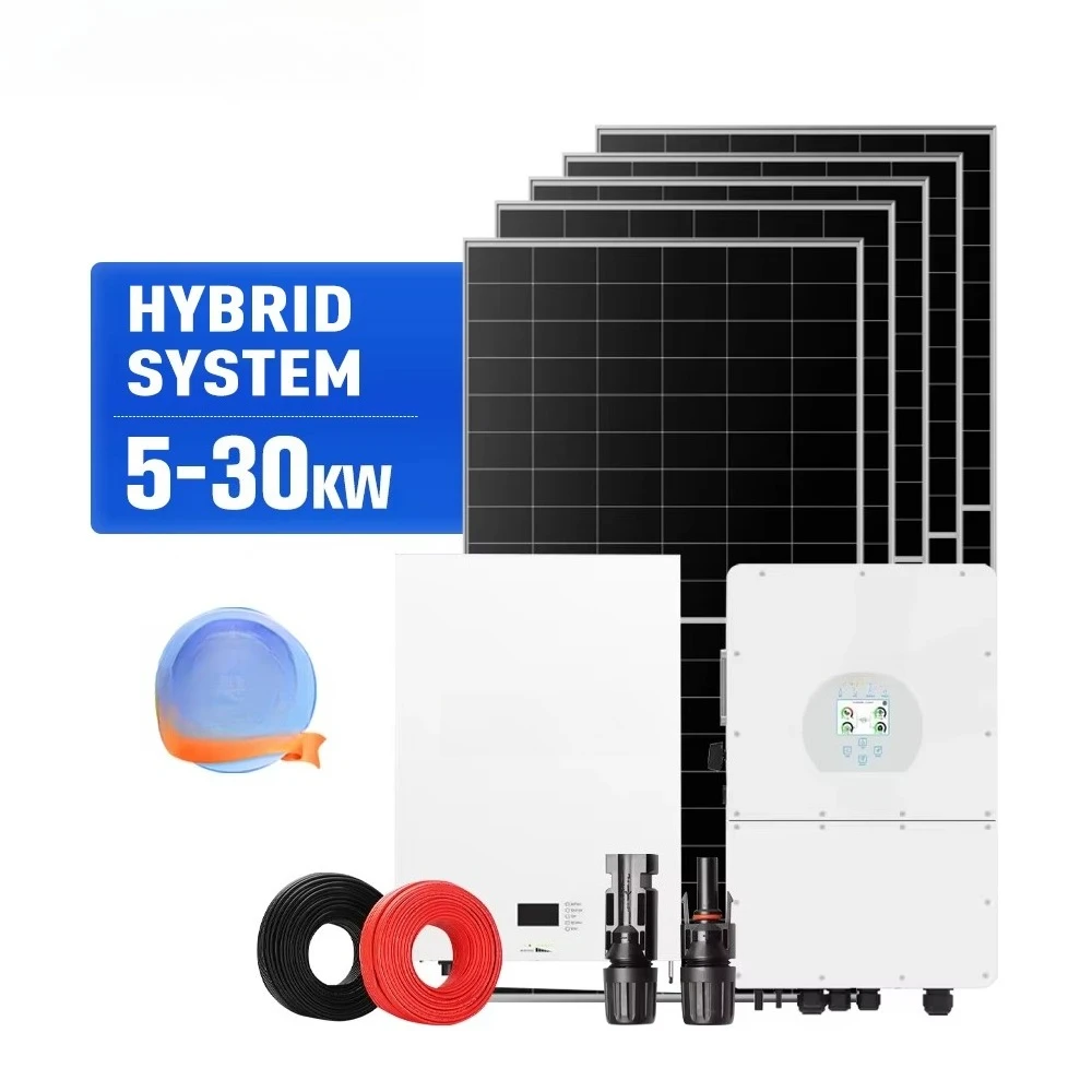Complete Solar System 5kw to 50kw Off Grid Hybrid Solar with Battery for Photovoltaic Panel System