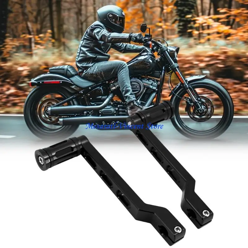 A70F Leichtgängige Motorrad-Fersen-Zehen-Schalthebel-Peg, rutschfeste Motorrad-Peg-Upgrades, geeignet für Street Glides, Road – Detail 3