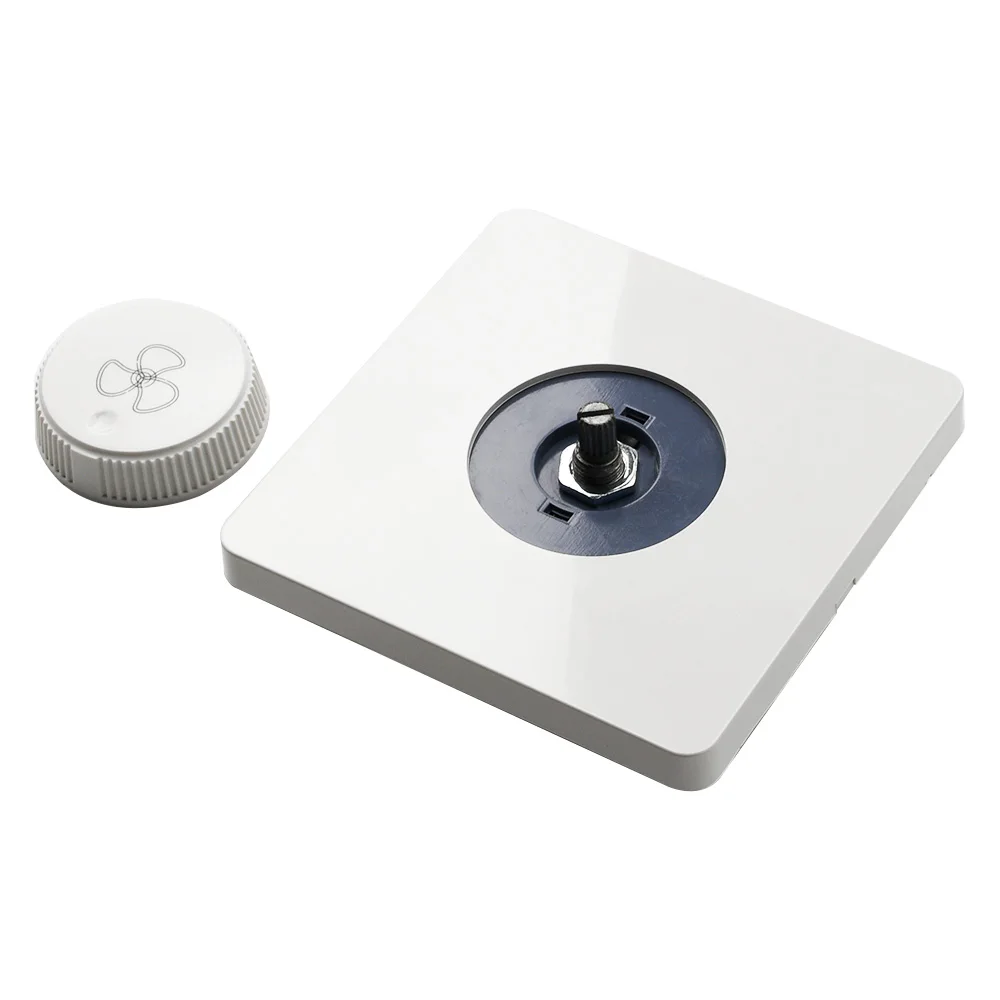 천장 선풍기 속도 제어 스위치, 벽 단추 조광기 스위치, 무단 속도 조절 컨트롤러, 화이트 블랙 골드, 86 타입 AC 220V