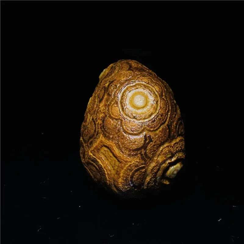 Natural Boutique Coin Stone Eye Stone Mongolia Pretty Agate  Modeling Alashan Gobi Agate Original Stone - view 4