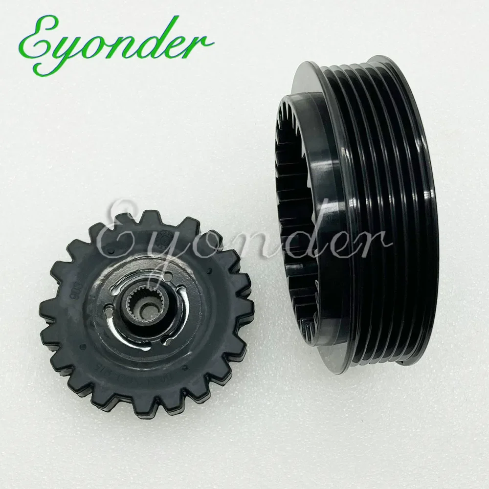 AC Compressor Clutch Pulley for CITROEN C3 DS3 C4 PEUGEOT 208 9875655880 9827528980 9827552180 Z0015242A Z0015242E Z0015242J