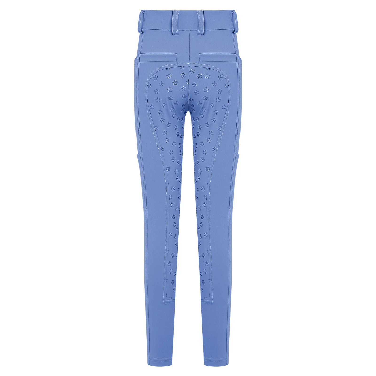 Children Boys Girls Riding Clothing Pants Anti-slip Full Seat Equestrian Breeches Leggings with Multiple Pockets Sportswear