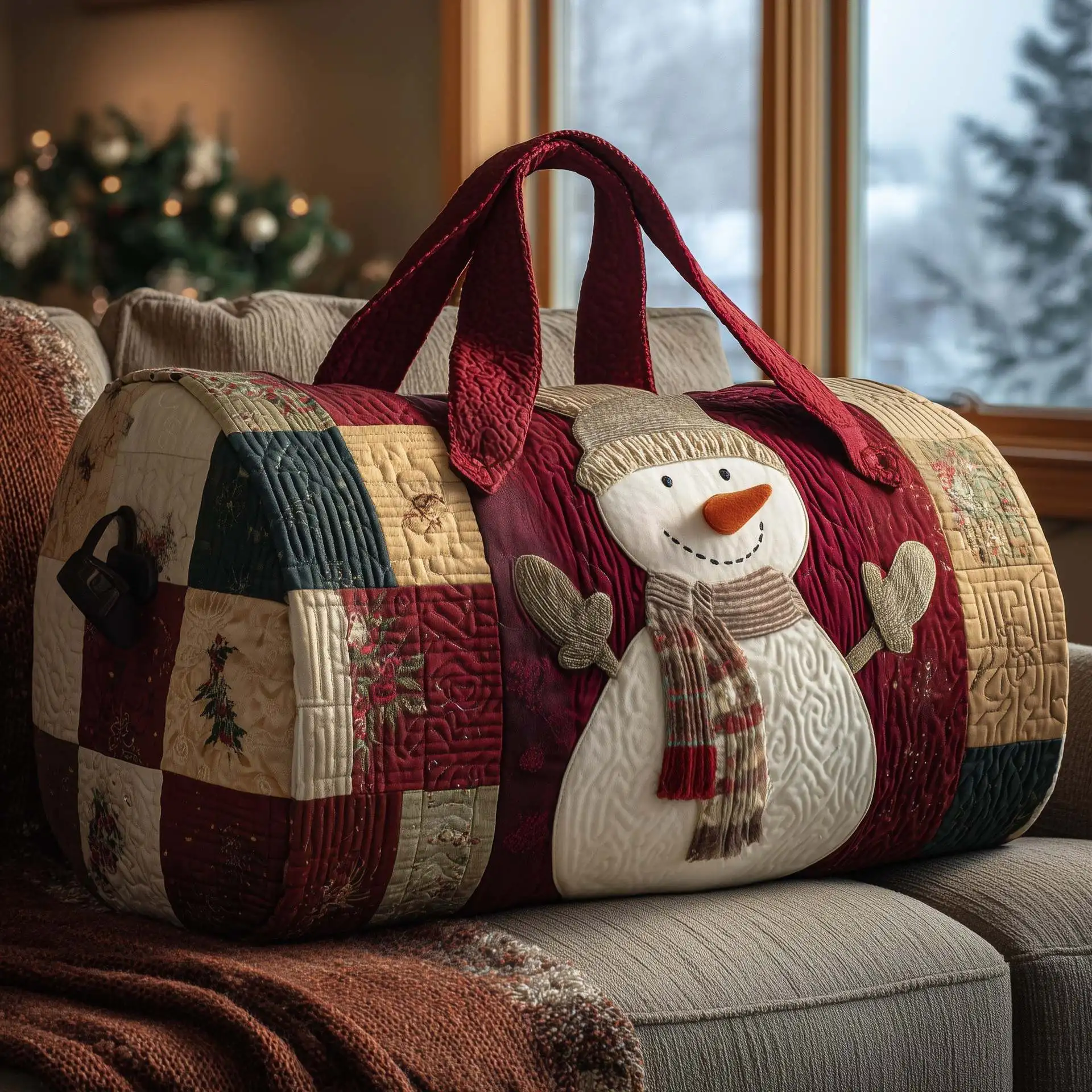 

3D Printed Quilted Bags Personalized GiftsHandbag Tote Bag Sport Bags Training Travel Bag Beach Hiking Camping