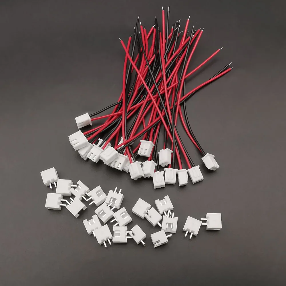 20Sets 10CM XH 2.54 / JST PH 2.0 Connector XH 2.54mm PH 2.0mm Male Female Plug 26AWG Wires Cables