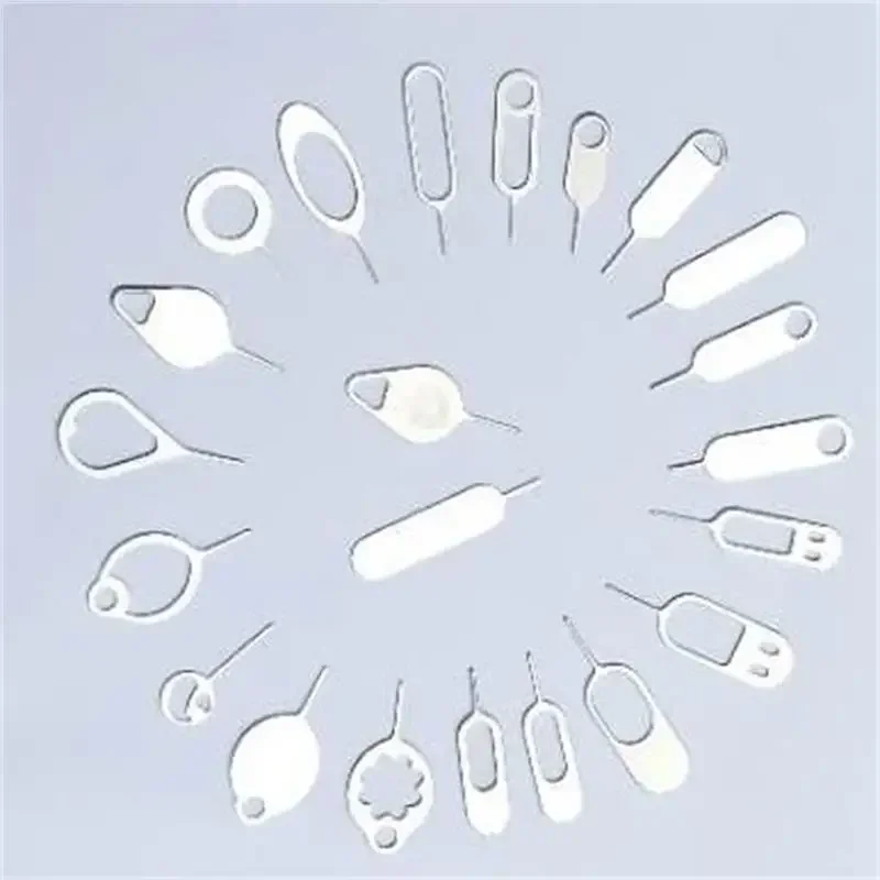 Bandeja de tarjeta SIM estándar de acero inoxidable con orificio en la cola para transportar