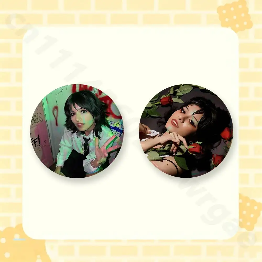 V-Violent Vira Band 2 Pieces Set Badge Set Fashion Brooches for Women Men Backpack Accessory Bag Badge