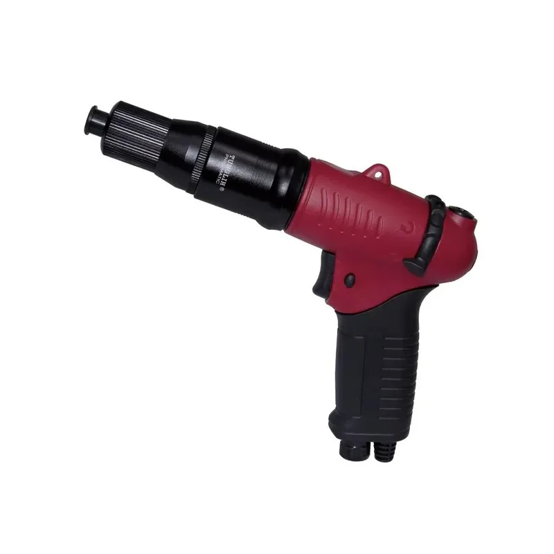 Pistol Grip Pneumatic Screwdriver Adjustable Shut-Off Clutch 1.5-9.5 N.m Torque Range M3.1-M6.0 Screw Size Assembly Use