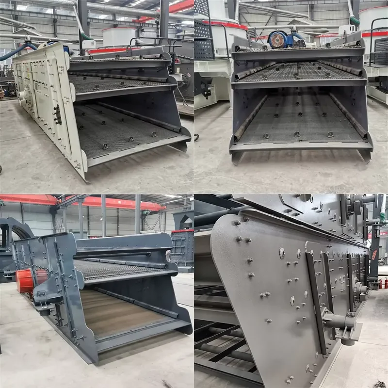 10-30t/h Large Processing Capacity Silica Sand Sieving Machine Industrial Salt Vibrating Screen