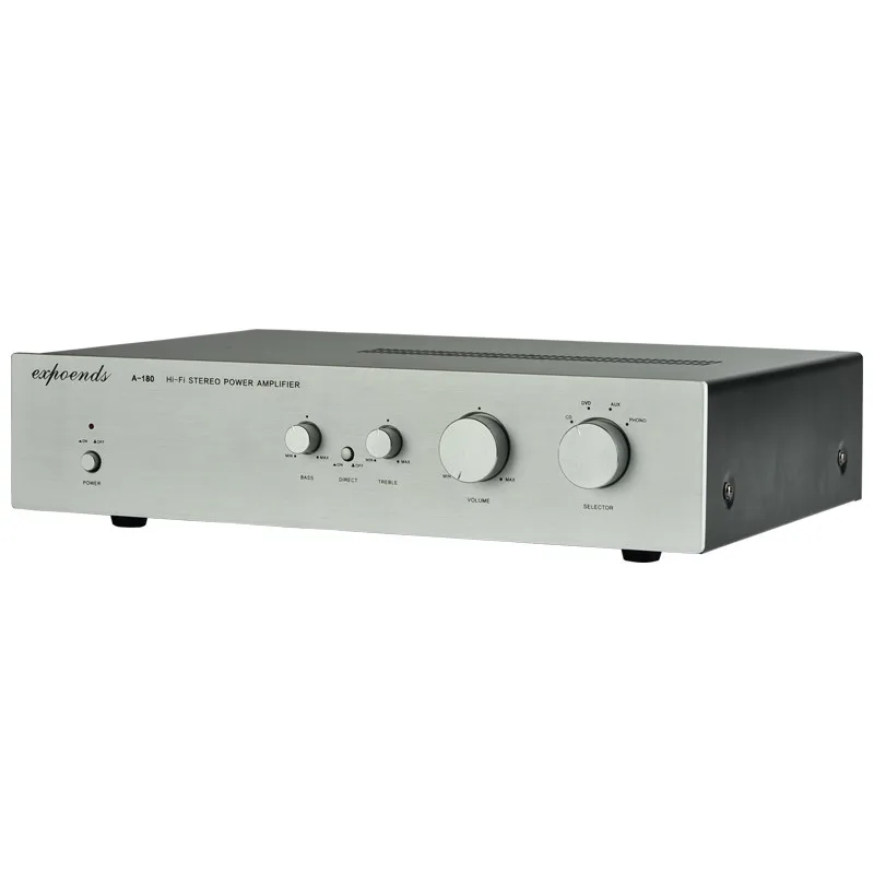 

DHY-02 A-180 Integrated HIFI Amplifier To Adjust Tweeter And Woofer 180W Connected To Subwoofer