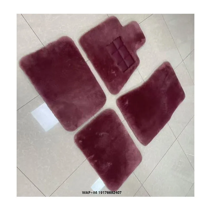 Luxury Carpet Custom-made Automotive Wool Red Carpet Flooring and Carpet for Car Van