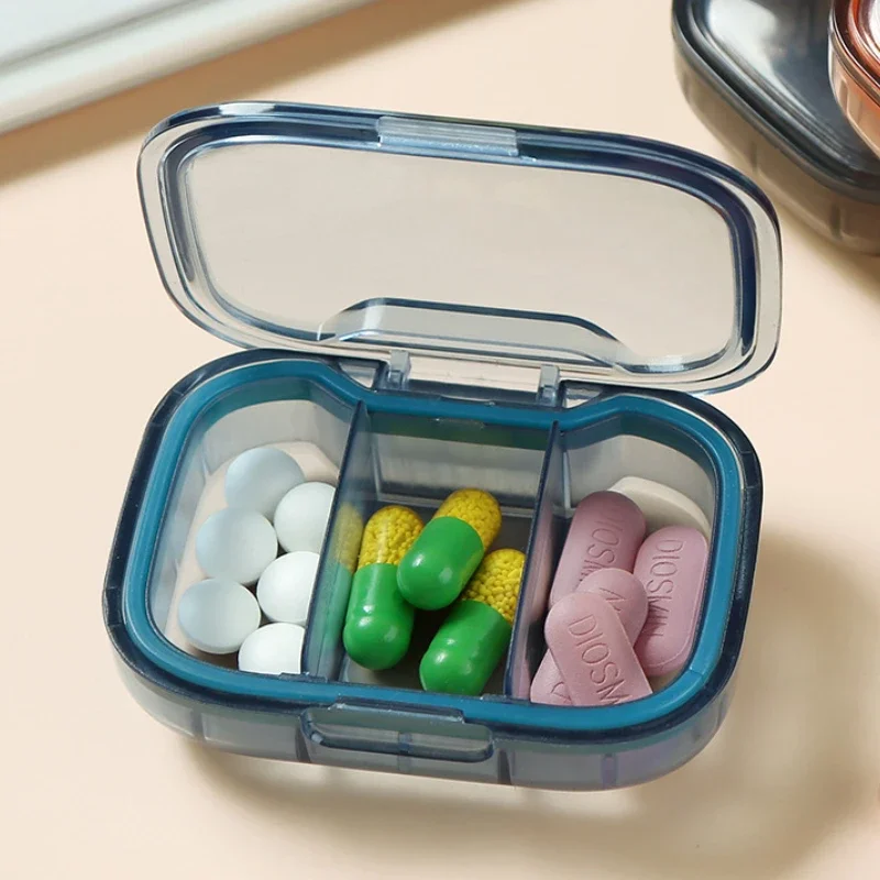 Mini Medicine Box Drug Storage Box Dispenser Organizer Tablet Case Container Pastillero Portable