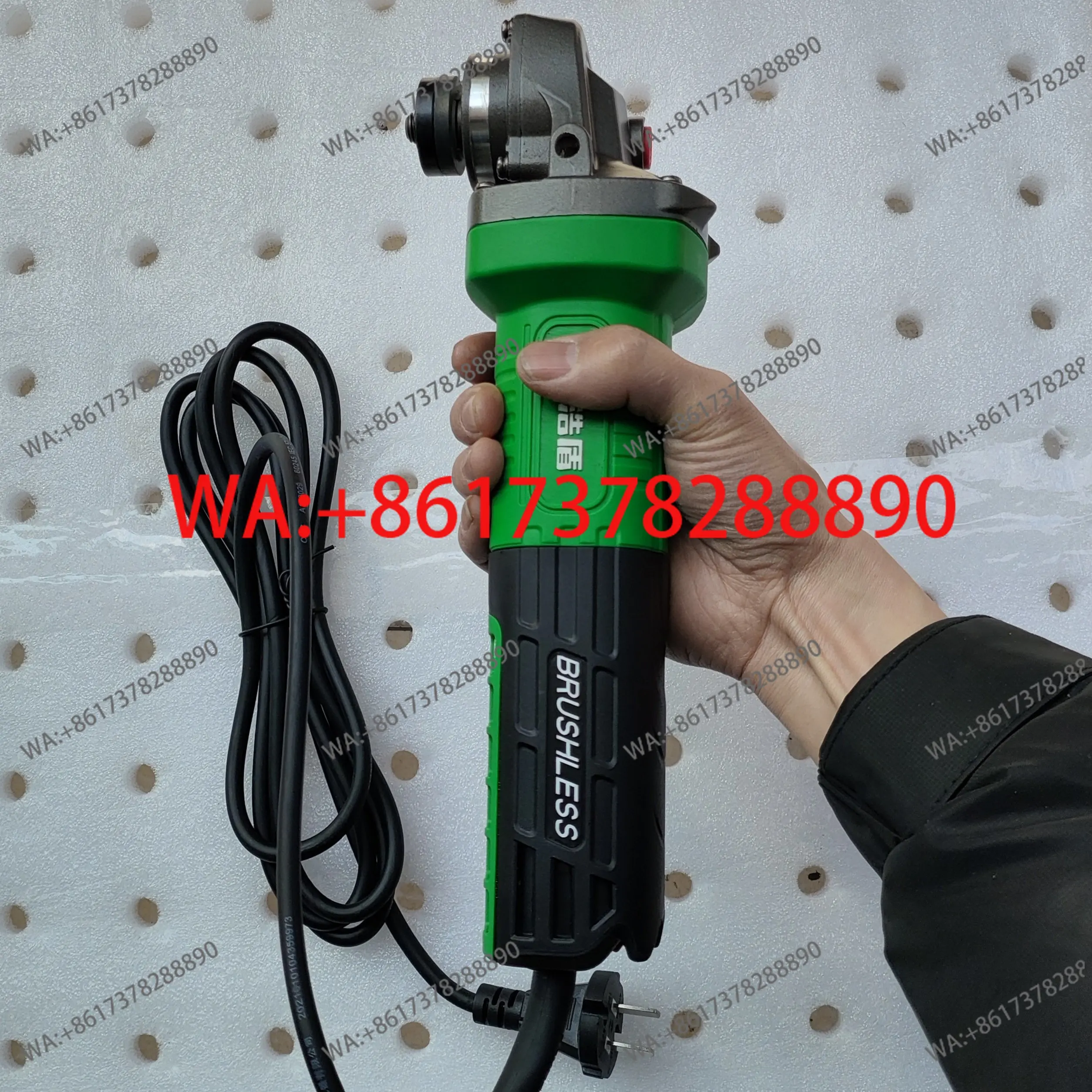 

Haodun 220V brushless angle grinder grade 1700w high power, industrial grade adjustable speed high power grinder