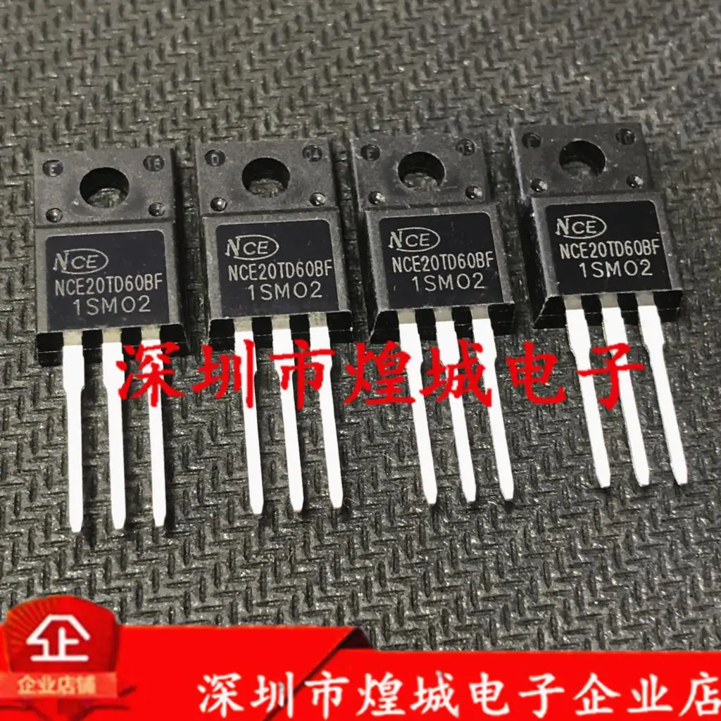 10PCS/Lot NCE20TD60BF 20A/600V TO-220F IGBT Really Stock Original Best Quality Fast Shipping 100%Test