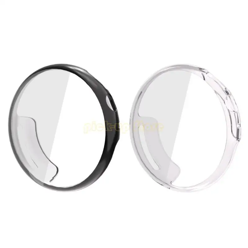 Q5WA Комплексная защитная кожа для просмотра 3 41 мм/45 мм, TPU Полное покрытие оболочка с царапинами, повышающая долговечность