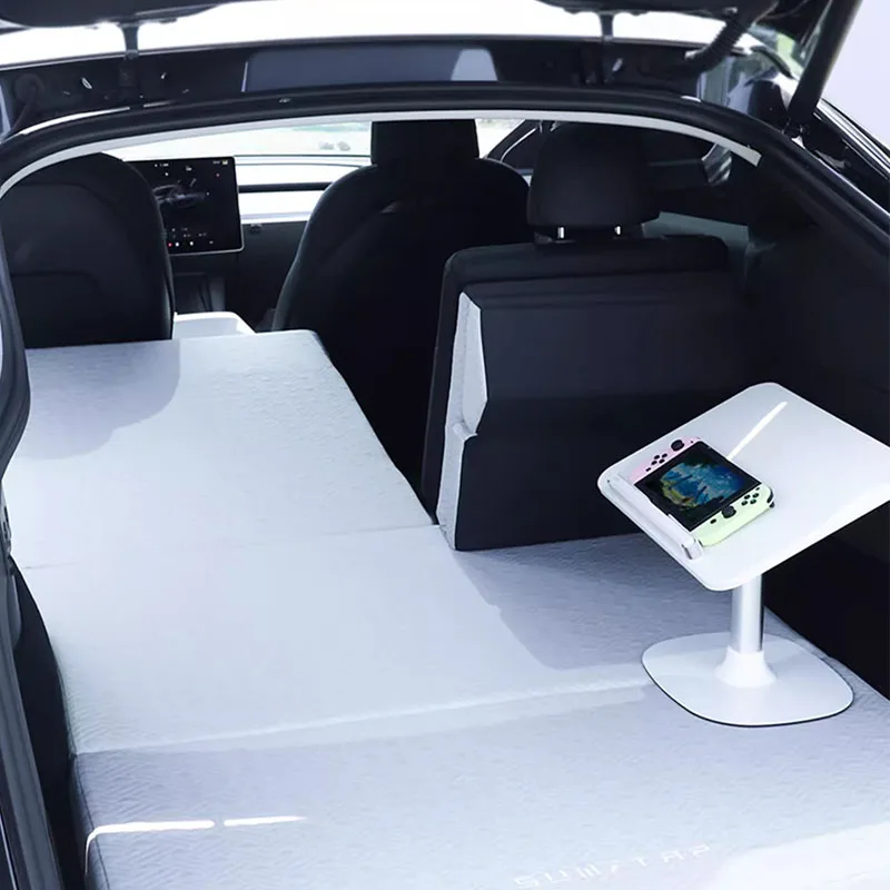 Para Tesla nuevo modelo Juniper2025 Camping colchón portátil plegable memoria algodón viaje sueño almacenamiento oculto sin necesidad de almacenamiento