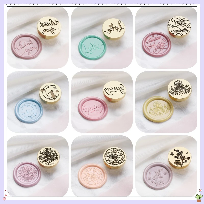 2,5 cm einfache flache Schicht Muster Feuer lack Briefmarken neues Handwerk Kapitel Köpfe Studenten tagebücher Handbücher dekorative Spielzeug Geschenke