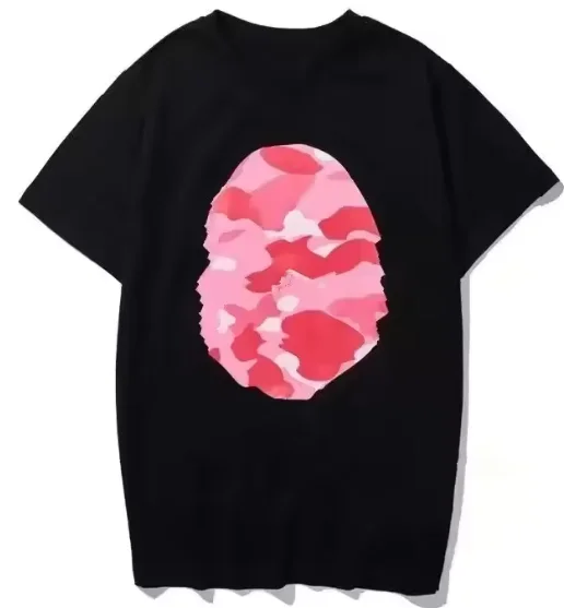 Camisetas Masculinas de Verão em Alta Venda, Camiseta de Alta Qualidade, Moda com Gola Redonda, Respirável, em Algodão GM para Homens e Mulheres