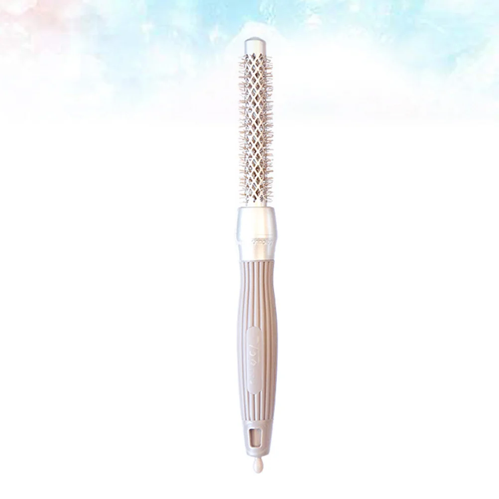 

1Pcs Hair Curling Comb Aluminum Tube Professional Salon Supplies Ergonomic Non-Slip Grip Detangle All Hair Types Lightweight