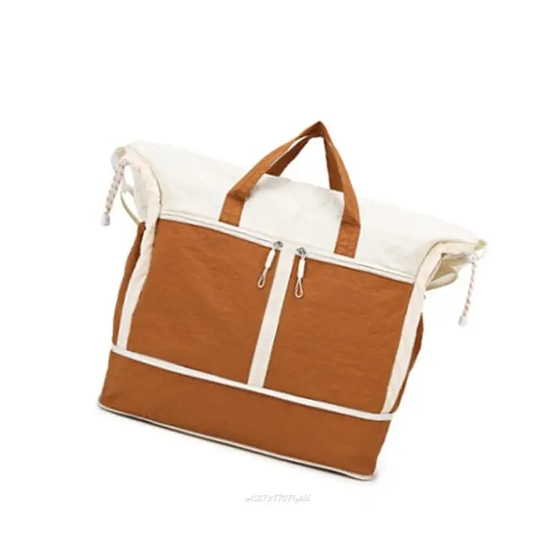 X5XA حقيبة اللياقة البدنية حقيبة السفر بين عشية وضحاها حقيبة الصالة الرياضية حقيبة عطلة نهاية الأسبوع مع فصل الجاف والرطب حقيبة #5