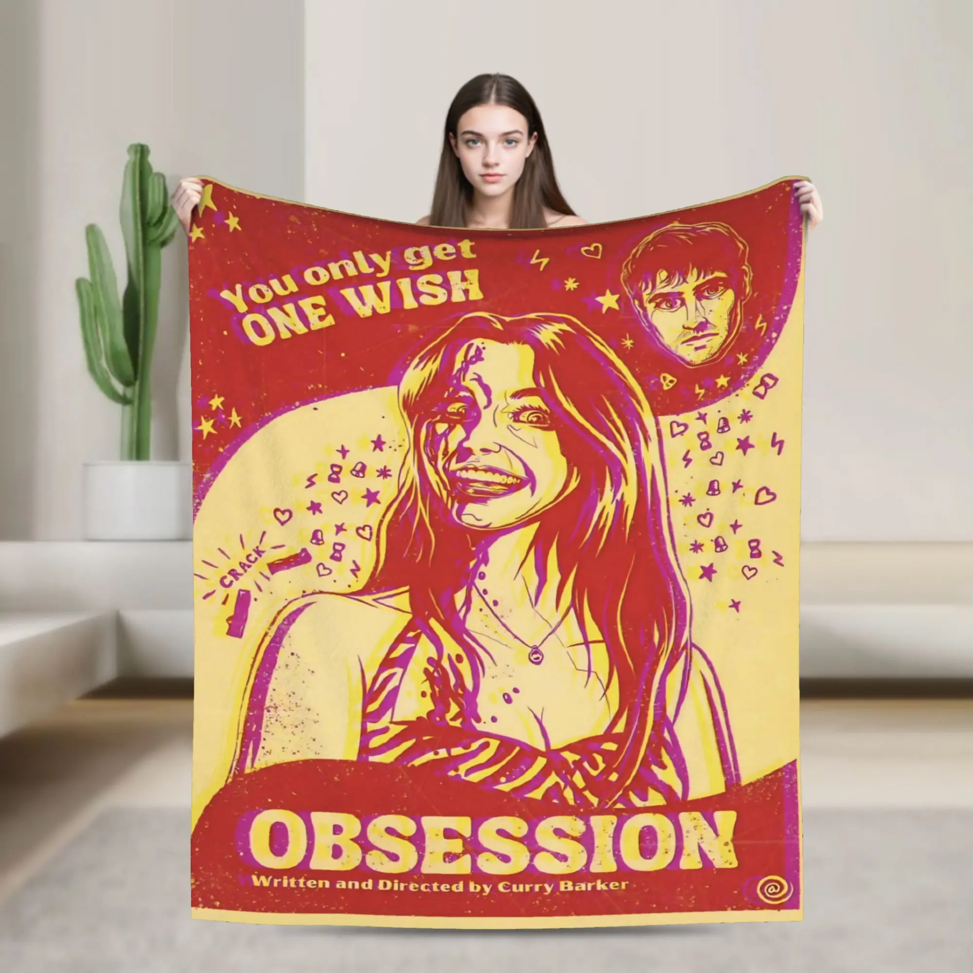 New Arrival Nikki Obsession  Blanket Super Soft Fleece  Relax Throw Blanket Machine Washable