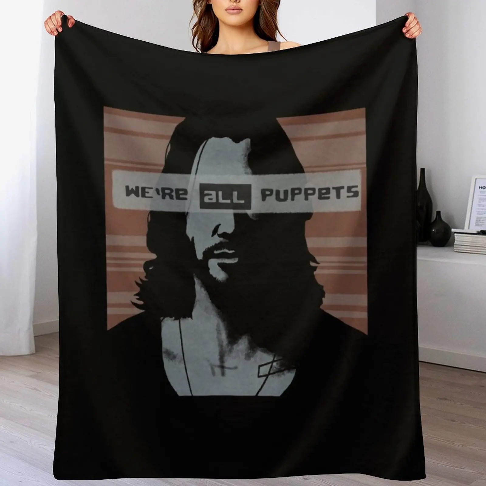 

Weare All Puppets Throw Blanket Giant Sofa Designers Quilt Sofa Quilt Blankets