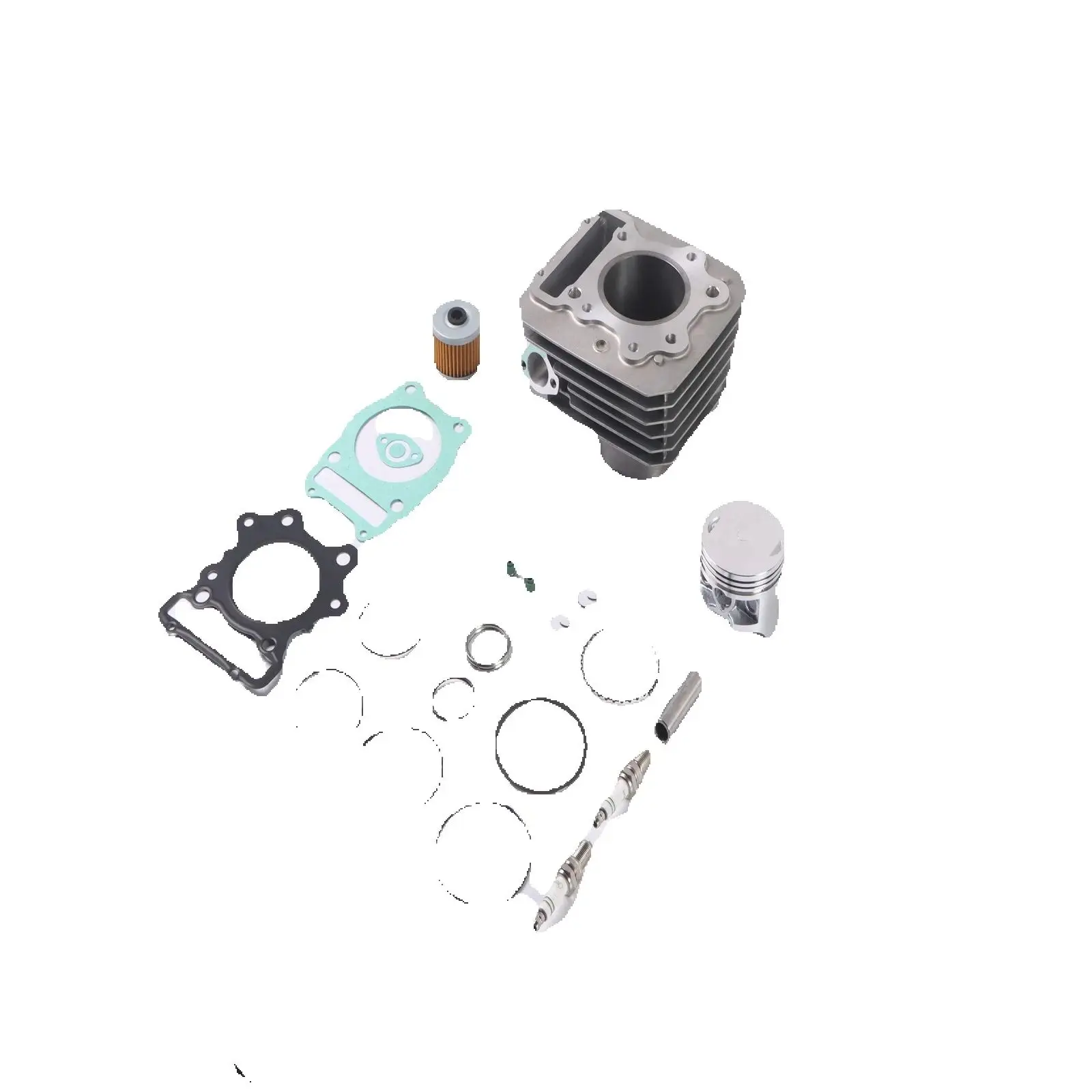 

74.00mm Cylinder Top End Rebuild Kit 12000-HC4-000 12100-HC4-000 For 1988-2000 Honda Fourtrax TRX300 TRX300FW