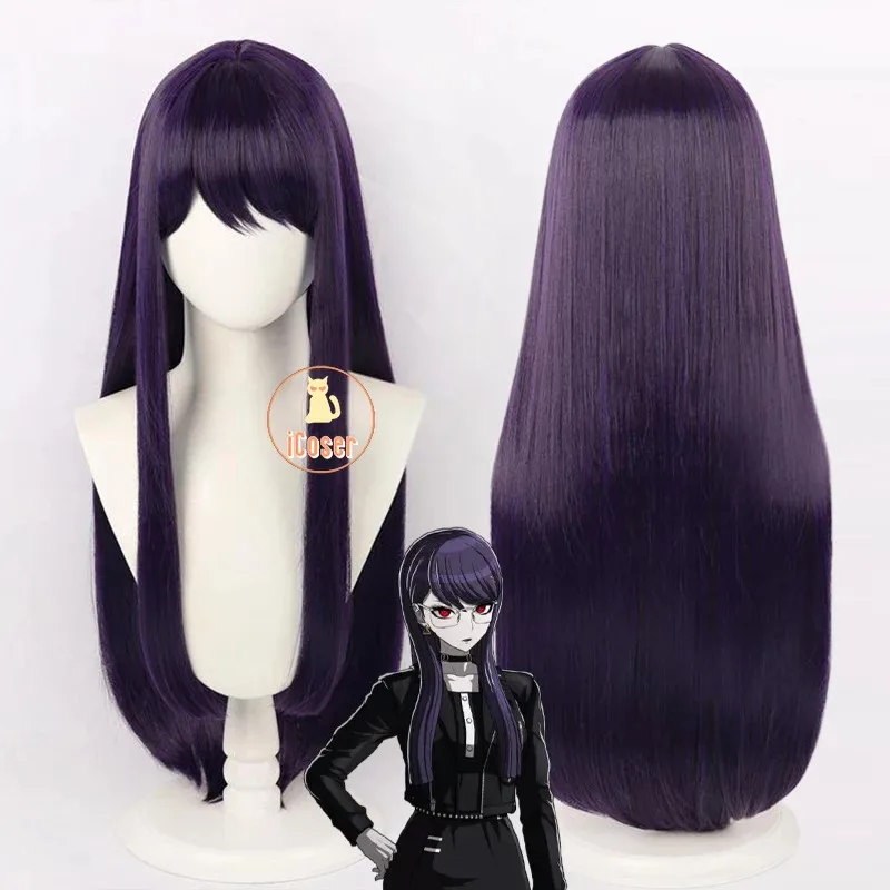 25COSiCoser المائة خط هيروكو شيزوهارا تأثيري حلي شعر مستعار معركة موحدة آخر الدفاع أكاديمية حفلة الهالوين للنساء